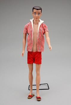 DOCKA, "Barbies Boyfriend Ken", Mattel, 1960-tal.