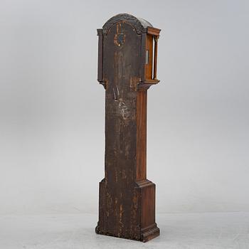 A George II longcase clock by Joseph Knowles, Epsom, first part of the 19th Century.
