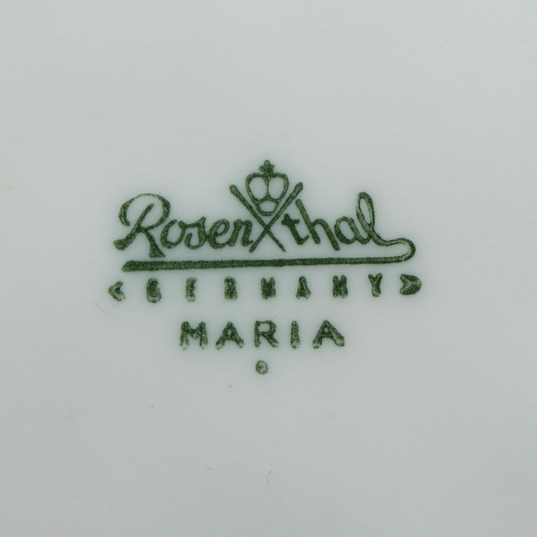 SERVIS, 77 delar, porslin, "Maria Björnbär", Rosenthal.