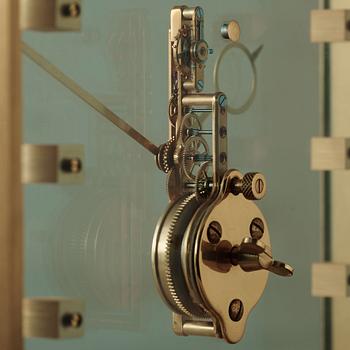 JAEGER-LECOULTRE, Pendulette, bordsur, 150 x 160 x 4 mm,