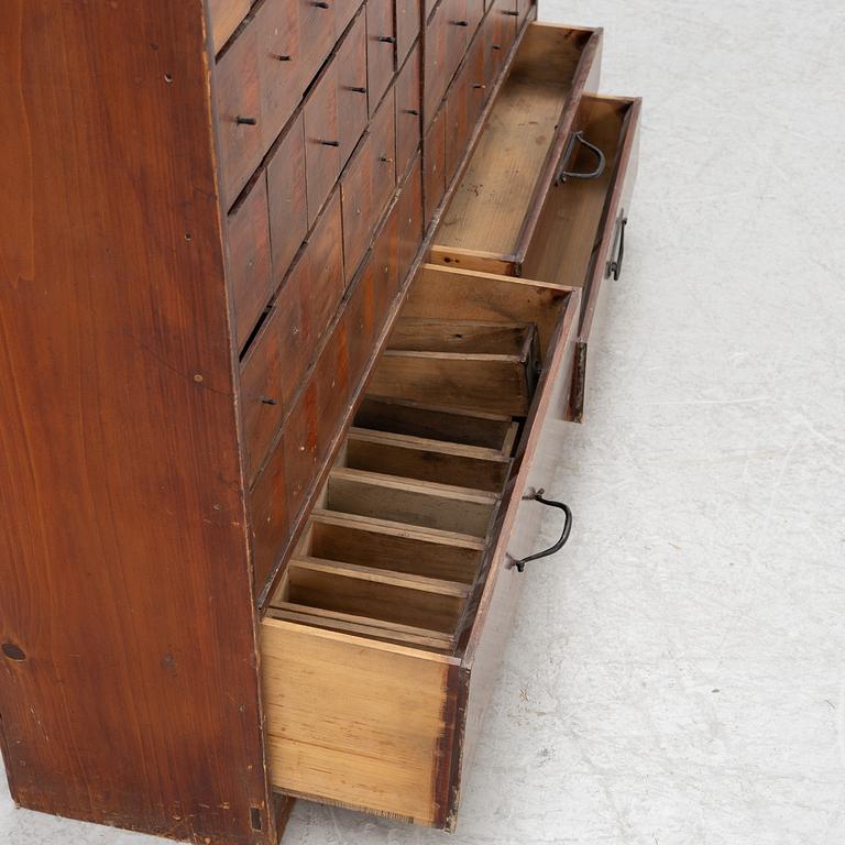 A pharmacy cabinet, Kyoto, Japan, first part of the 20th century.