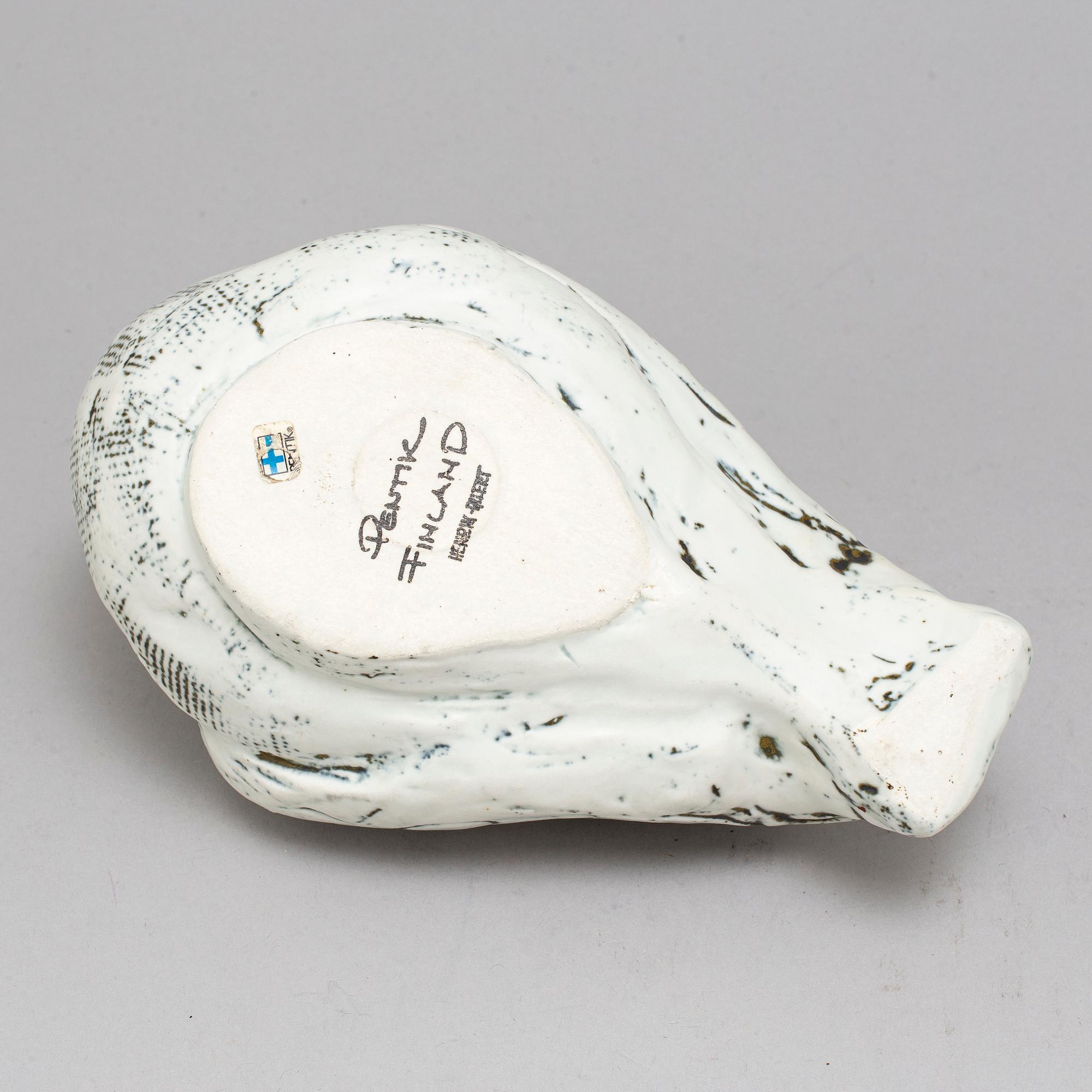 HENRIK ALLERT, stoneware, Pentik, Finland, singed. - Bukowskis