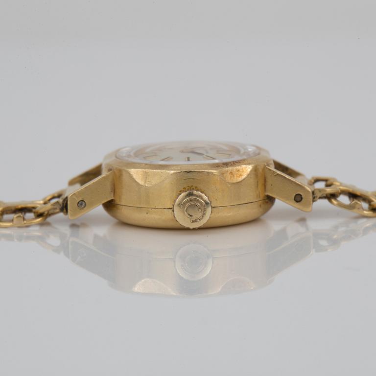 ARMBANDSUR, dam, Certina, Schweiz, 1900-talets andra hälft, 18K guld.