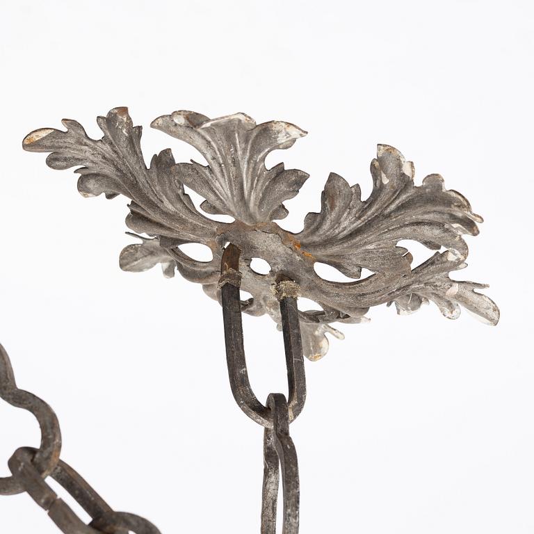A Rococo style chandelier, France, 20th century.