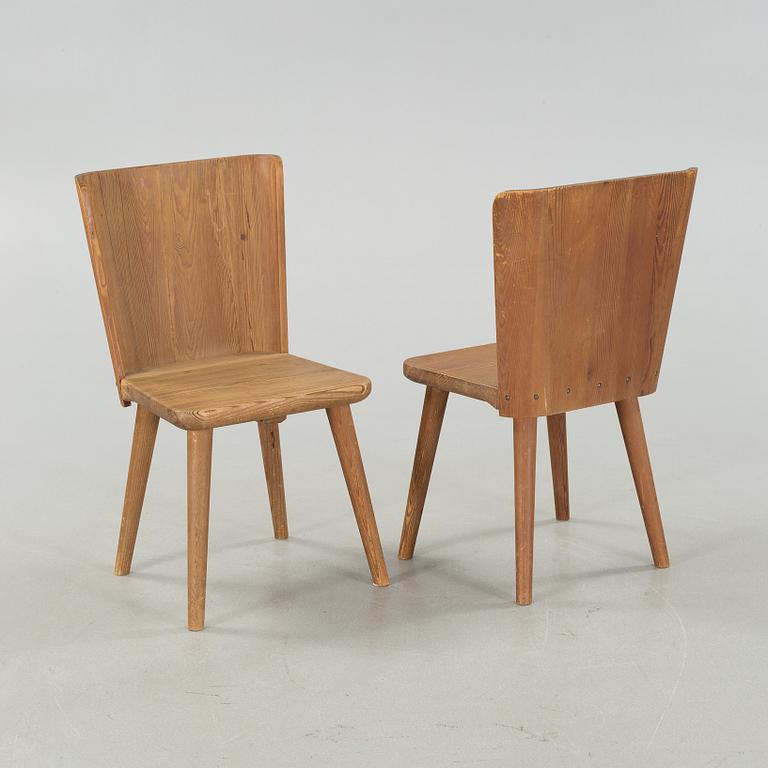 STOLAR, 4 st, omkring 1900-talets mitt.