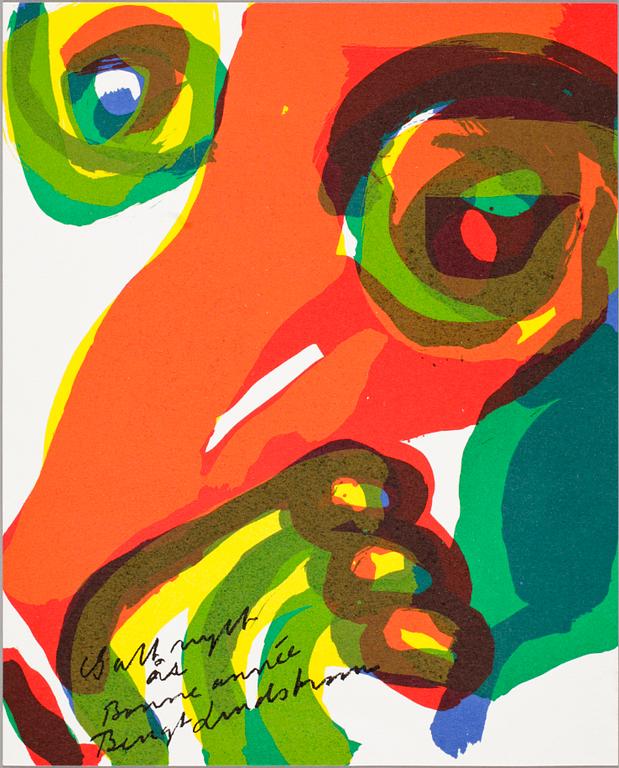 BENGT LINDSTRÖM, färglitografier, 11 st. Sign o numr.