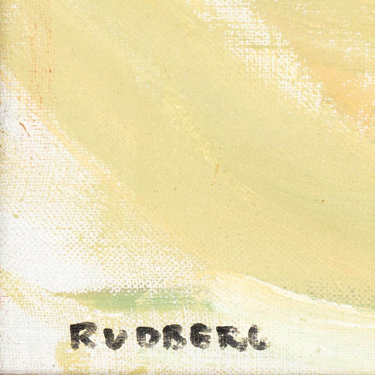 Gustav Rudberg, oil on canvas, signed.
