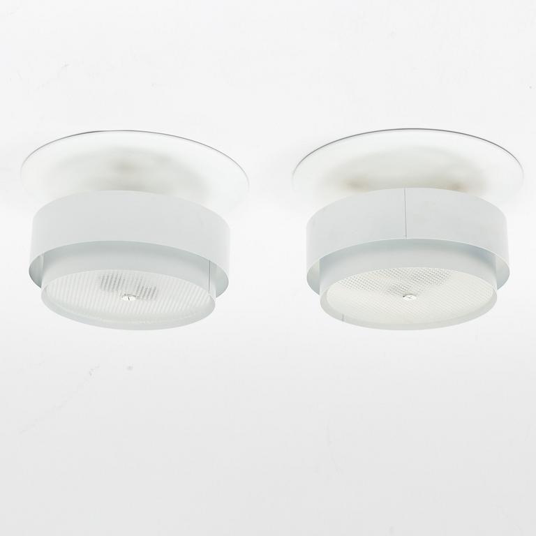 A pair of ceiling lamps by Hans-Agne Jakobsson, Ateljé Lyktan, end of the 20th Century.