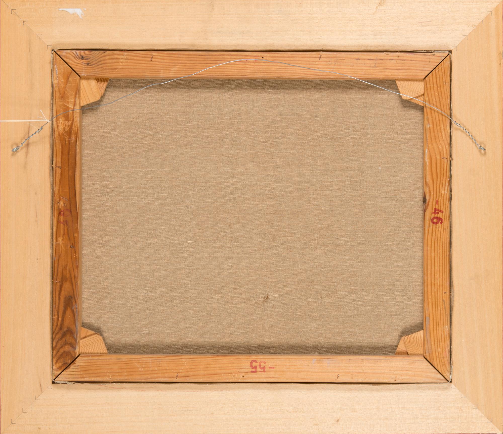 Greta Schalin, olja på duk, signerad och daterad  1980.