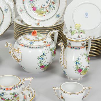 Herend, matservis, 100 delar, porslin, "Indian Basket" Ungern.