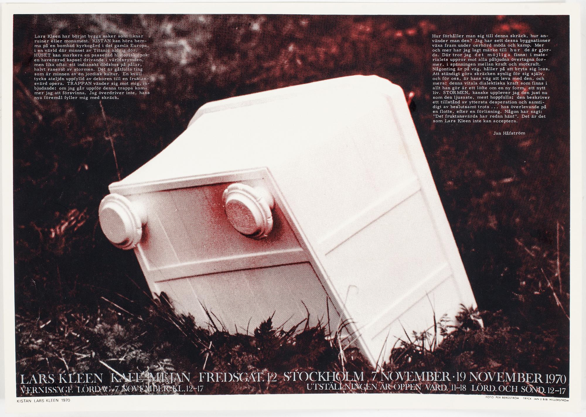Eight, exhibition posters, from the 1960s - and unward.