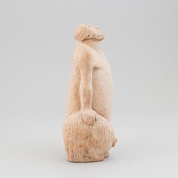 Åke Holm, an earthenware sculpture, signed.