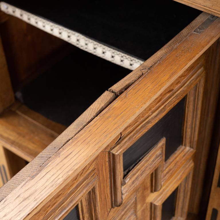 A Baroque style cabinet, later part of the 20th Century.