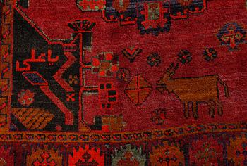 MATTA, Lorestan, 1900-talets slut, ca 325x220 cm.