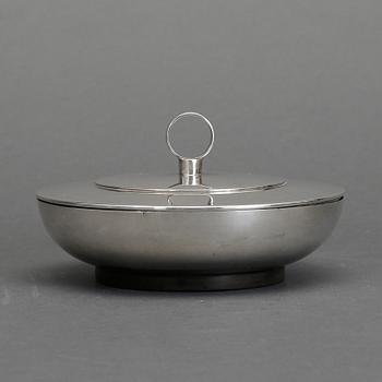 BONBONJÄR, silver, Art déco, GAB, Stockholm, 1934. Tot vikt 244 gram.