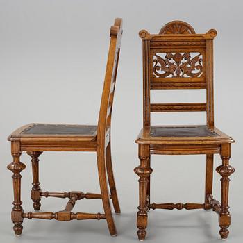 STOLAR, 4 st, senempire, 1800-talets mitt.