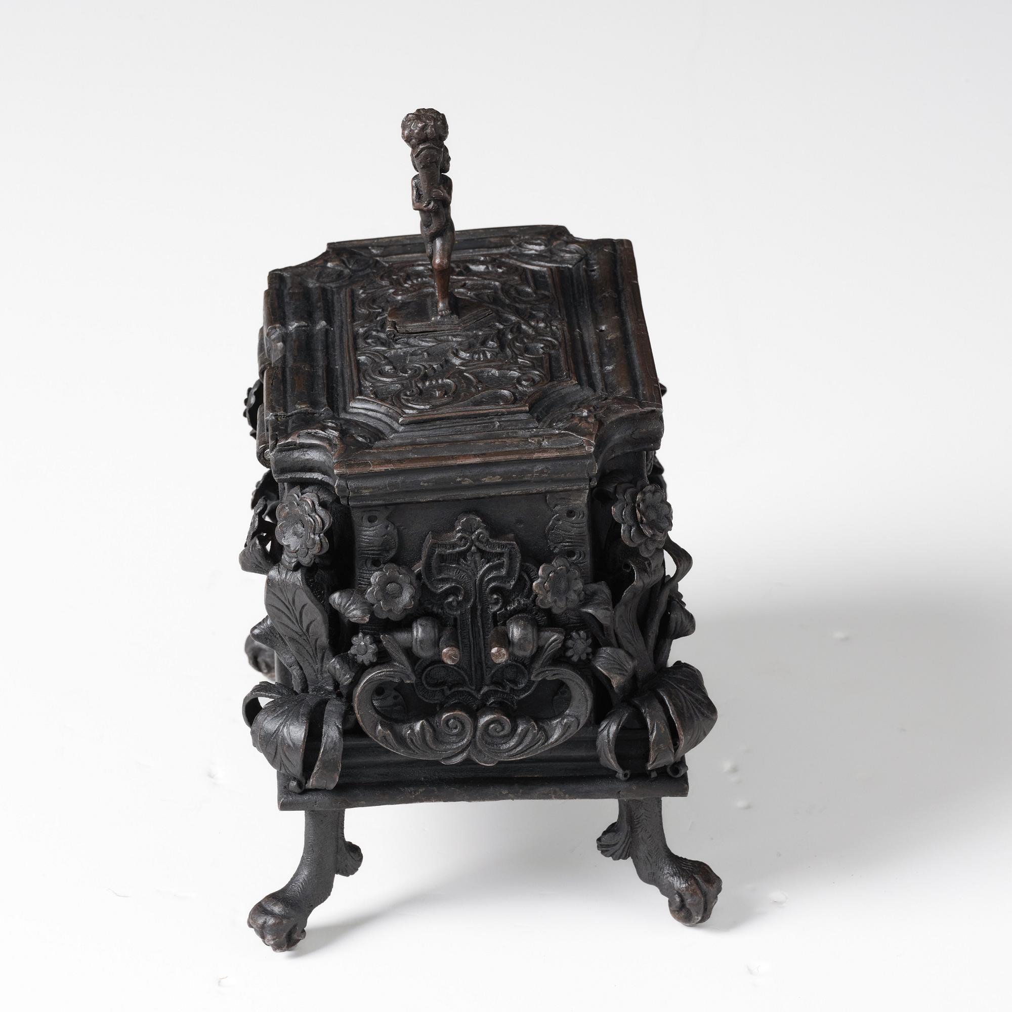 Kista, Sydtyskland, troligen Nürnberg, 1600-talets senare del, Barock.