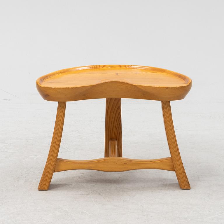 Hilding Andersson, a pinewood stool, 1982.