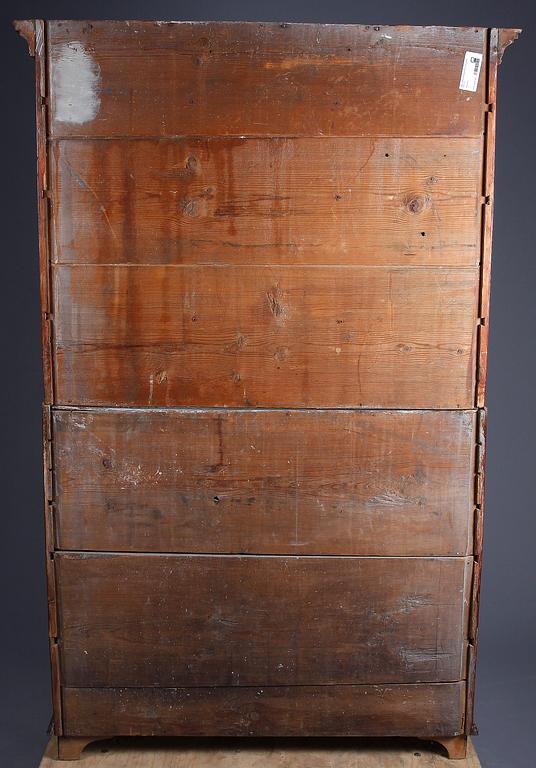 SKRIVSKÅP, gustavianskt provinsarbete, 1800-talets början.