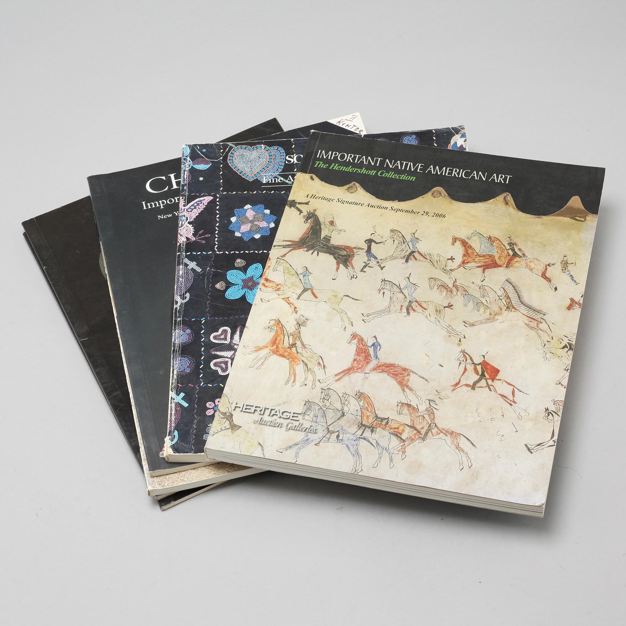12 books and 6 catalogs about American / Pre-Columbian Art, 20th and 21st century.
