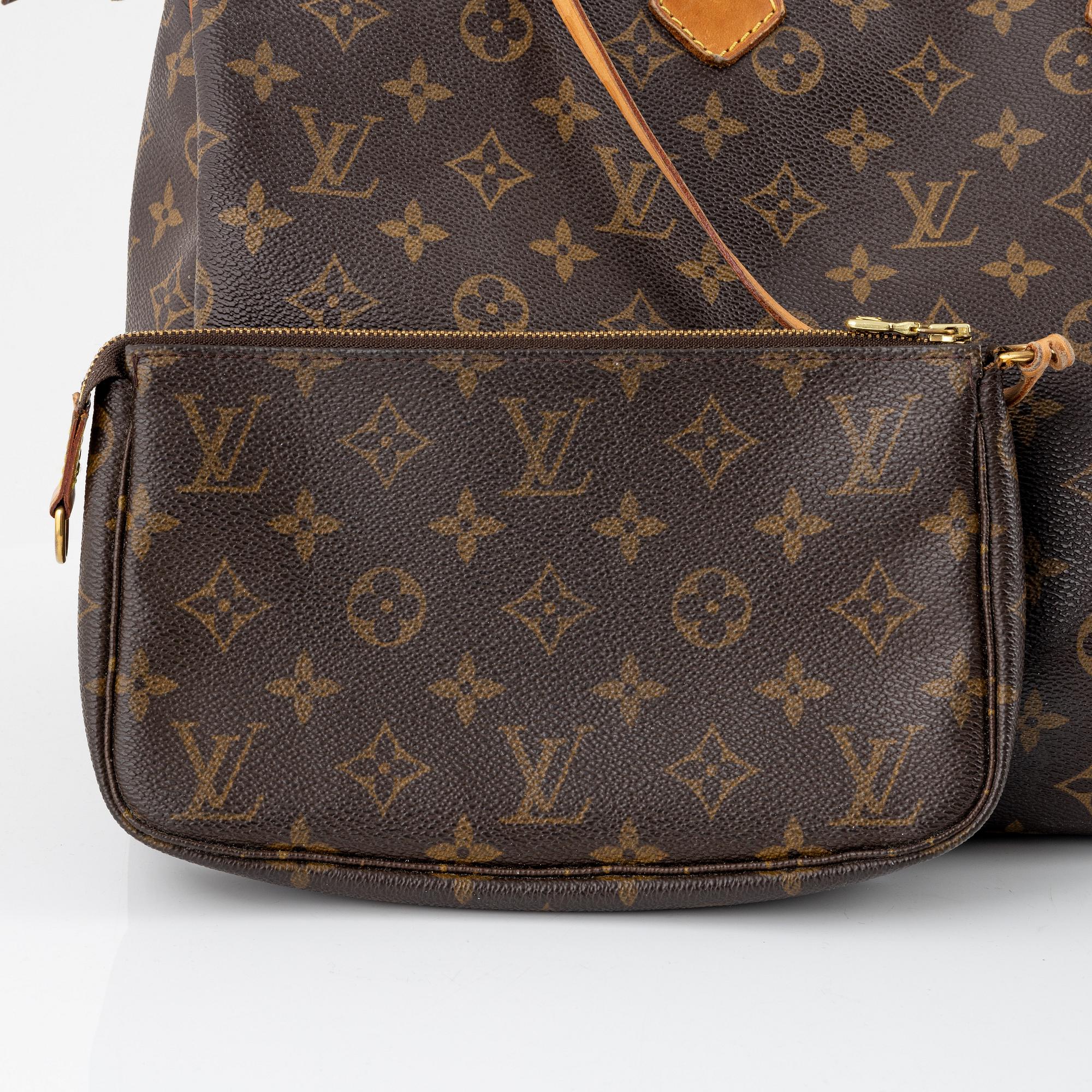 Louis Vuitton, väska, "Speedy 40" med pochette, 2000.