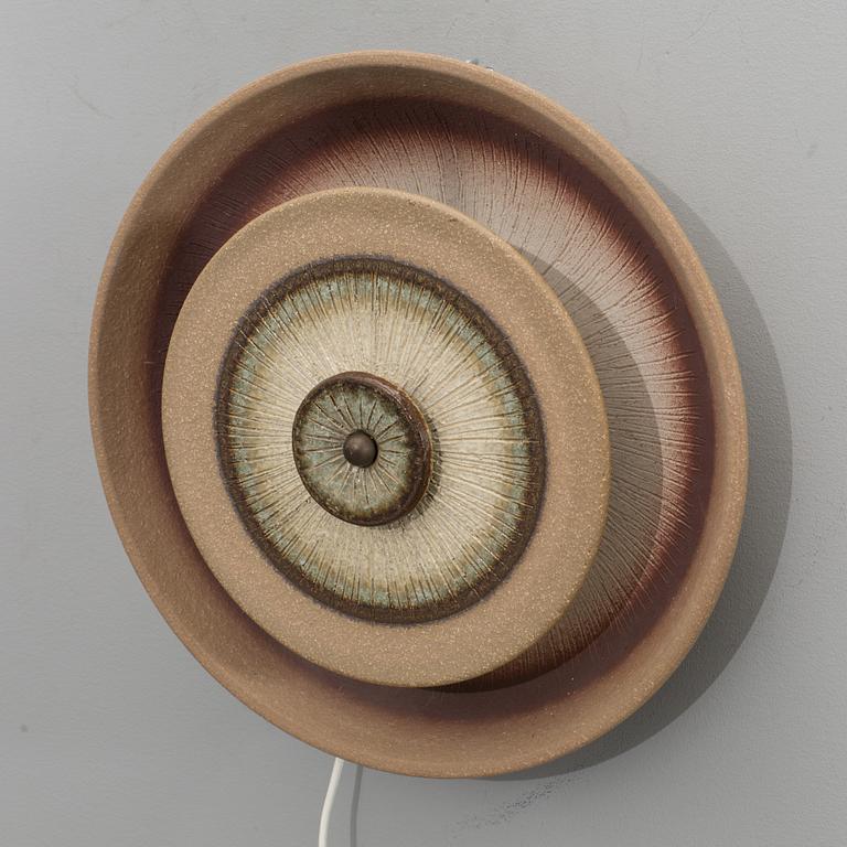 A Söholm wall lamp, later part of the 20th century.