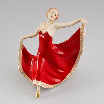FIGUR, porslin, Royal Dux, 1900-talets första hälft.