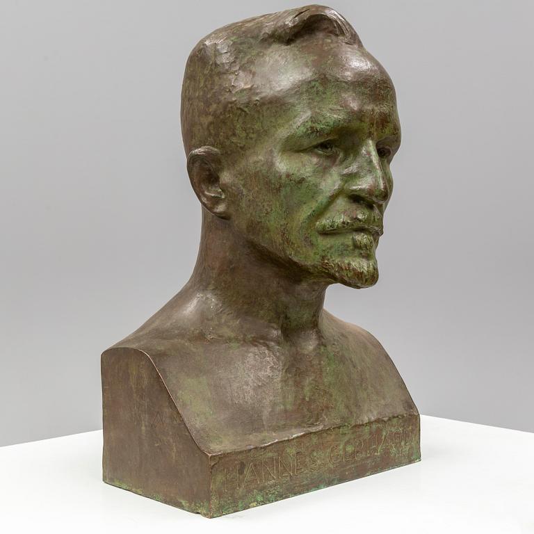 M. VIRTANEN, sculpture, bronze, signed.