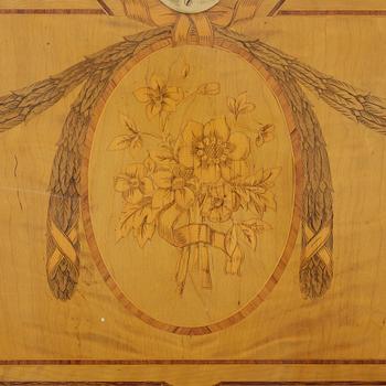 SEKRETÄR, gustaviansk stil, omkring 1900-talets mitt.