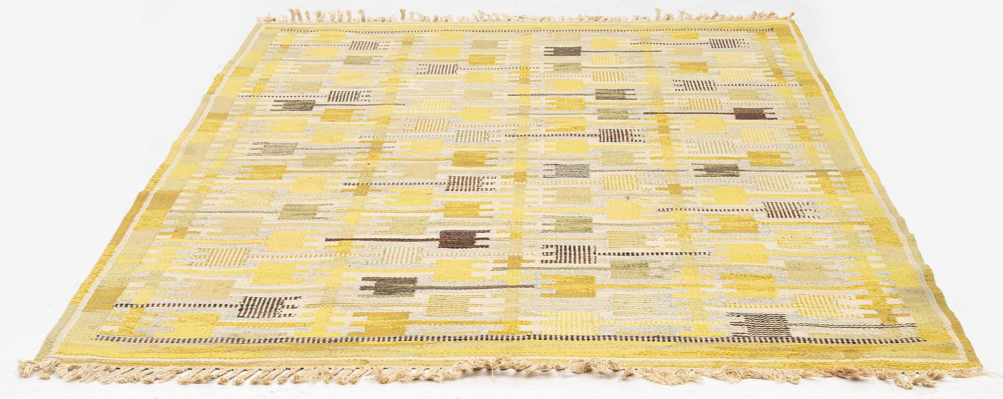 Ingrid Dessau, rug, flat weave, c. 221 x 161 cm, unsigned.