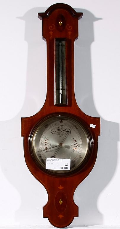 BAROMETER, England, omkring sekelskiftet 1900.