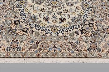 Matta, Nain part silk s.k 9LAA, ca   260 x 175 cm.