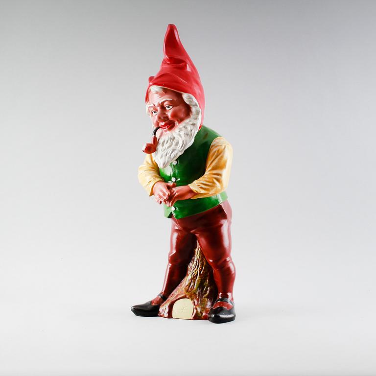 GOLVFIGUR, terracotta, 1900-talets andra hälft.