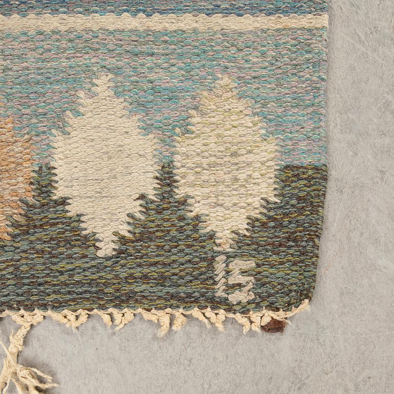 Ingegerd Silow, Matta rölakan signerad ca 205x129 cm.