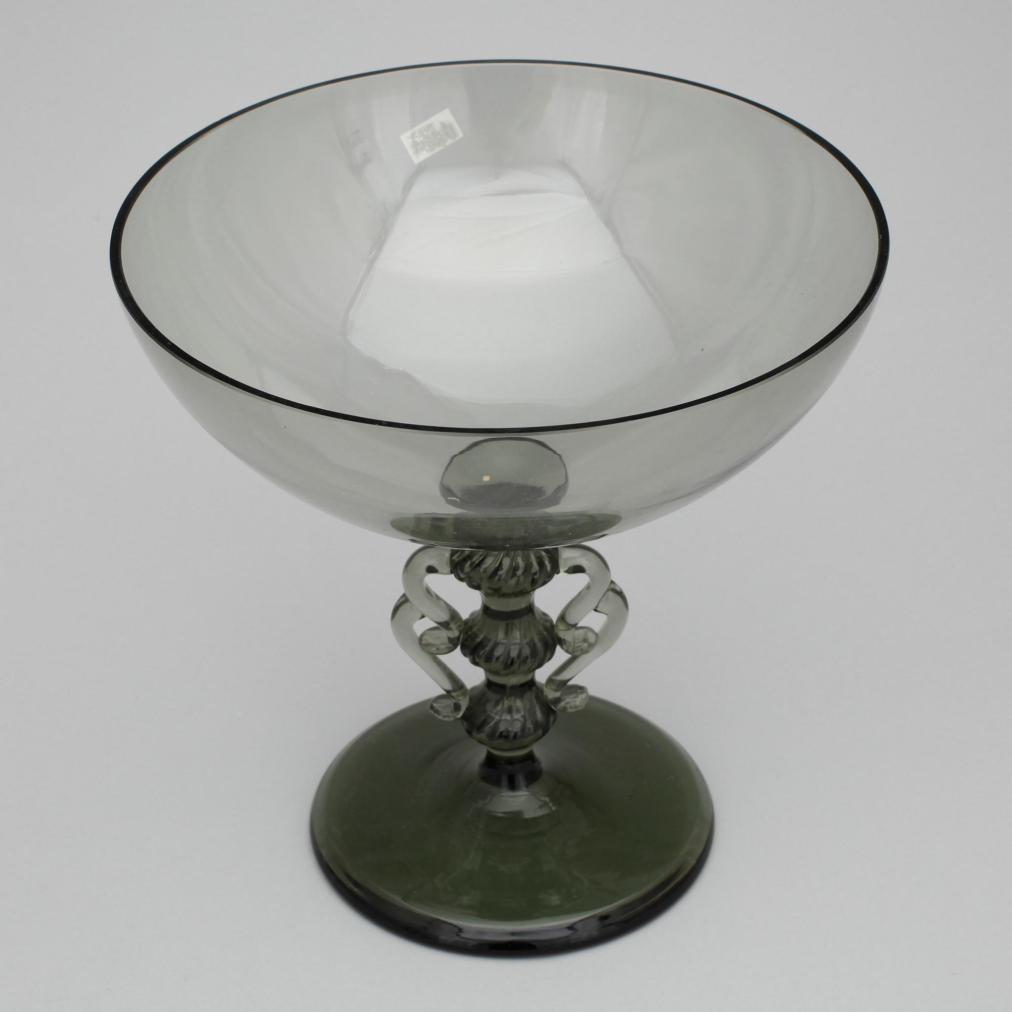 SKÅL, glas, "Vingarna", Simon Gate, Sandvik, omkring, 1920.