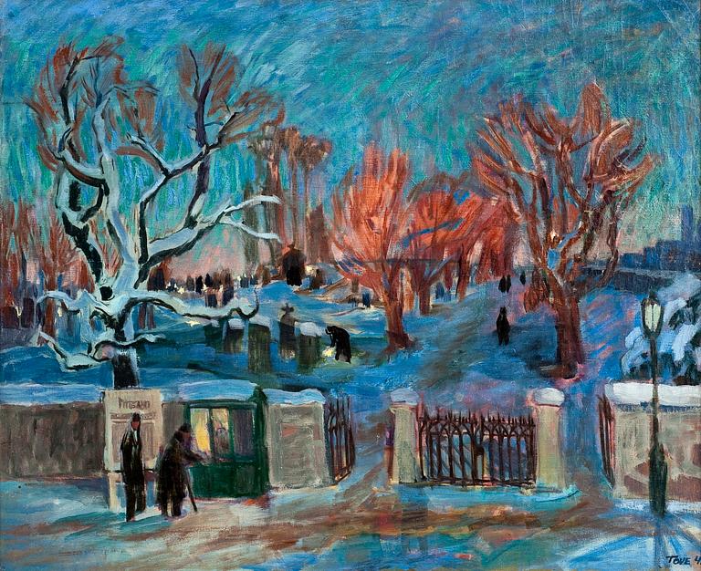 Tove Jansson, PUISTONÄKYMÄ.