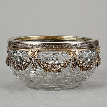 SKÅL, glas och silver, CG Hallberg, Stockholm, 1904.