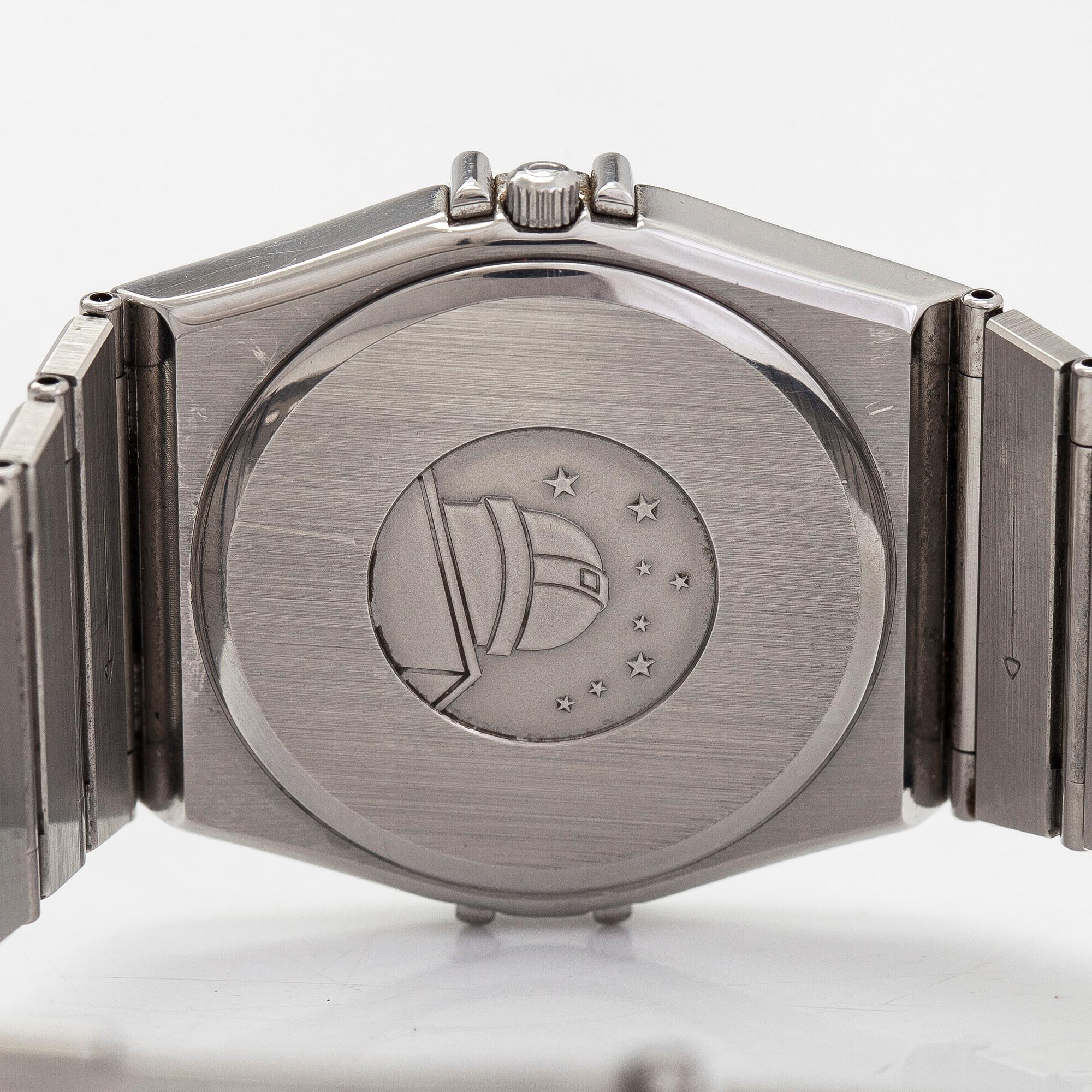 Omega, Constellation, "Owl", wristwatch, 32.5 mm.