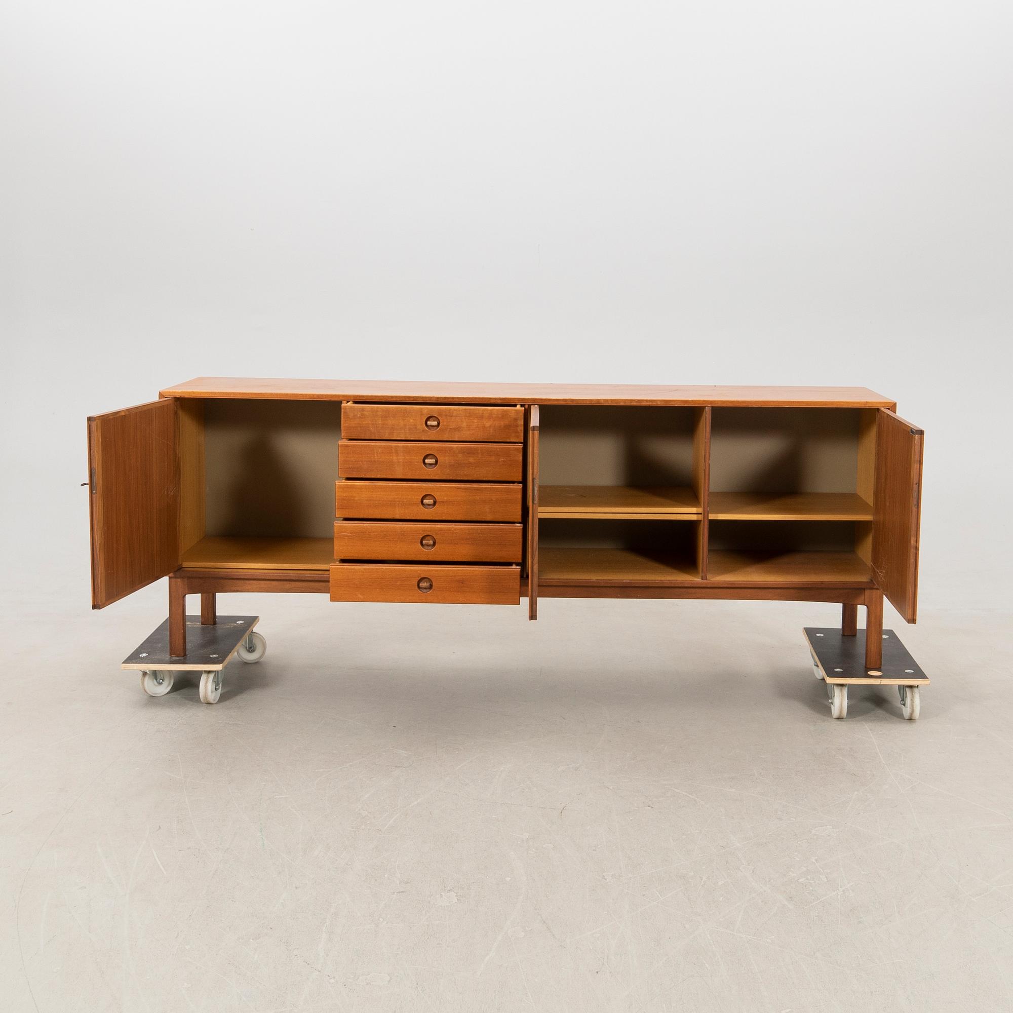 Sideboard Skaraborgs Möbelindustri AB Tibro 1960s.