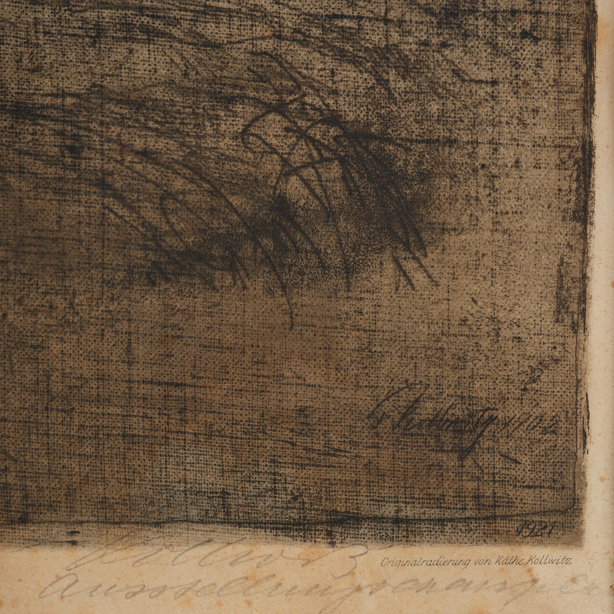Käthe Kollwitz, ”Losbruch” from: Bauernkrieg (Peasant's War).