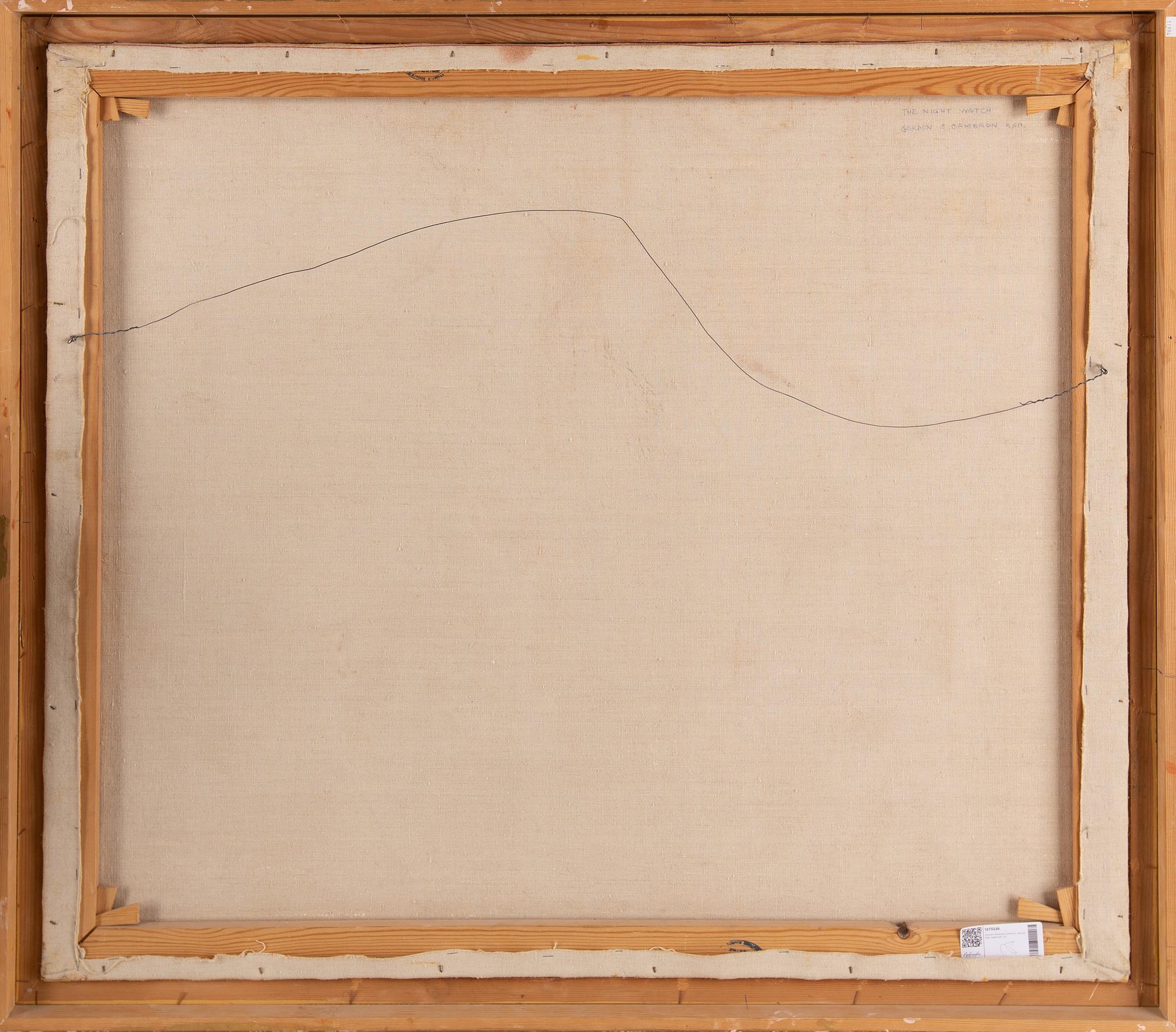 Gordon Stewart Cameron, oil on canvas, signed.