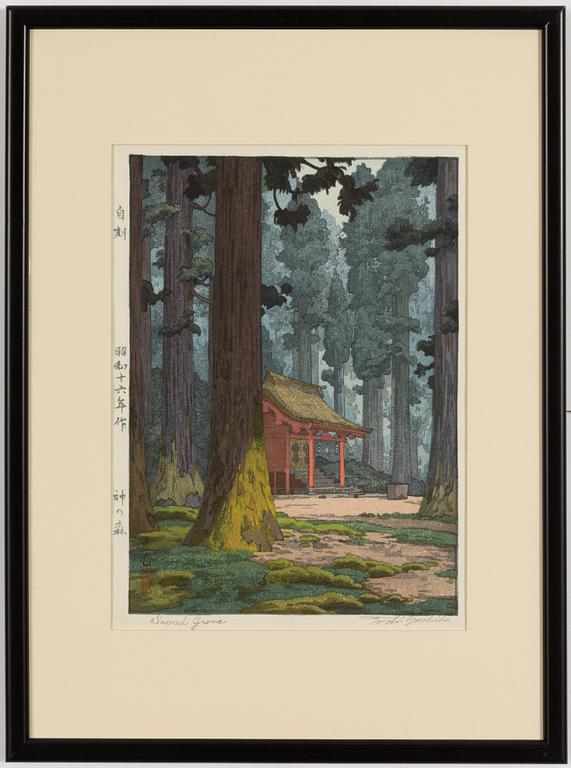 Toshi Yoshida, 'Sacred Grove'.