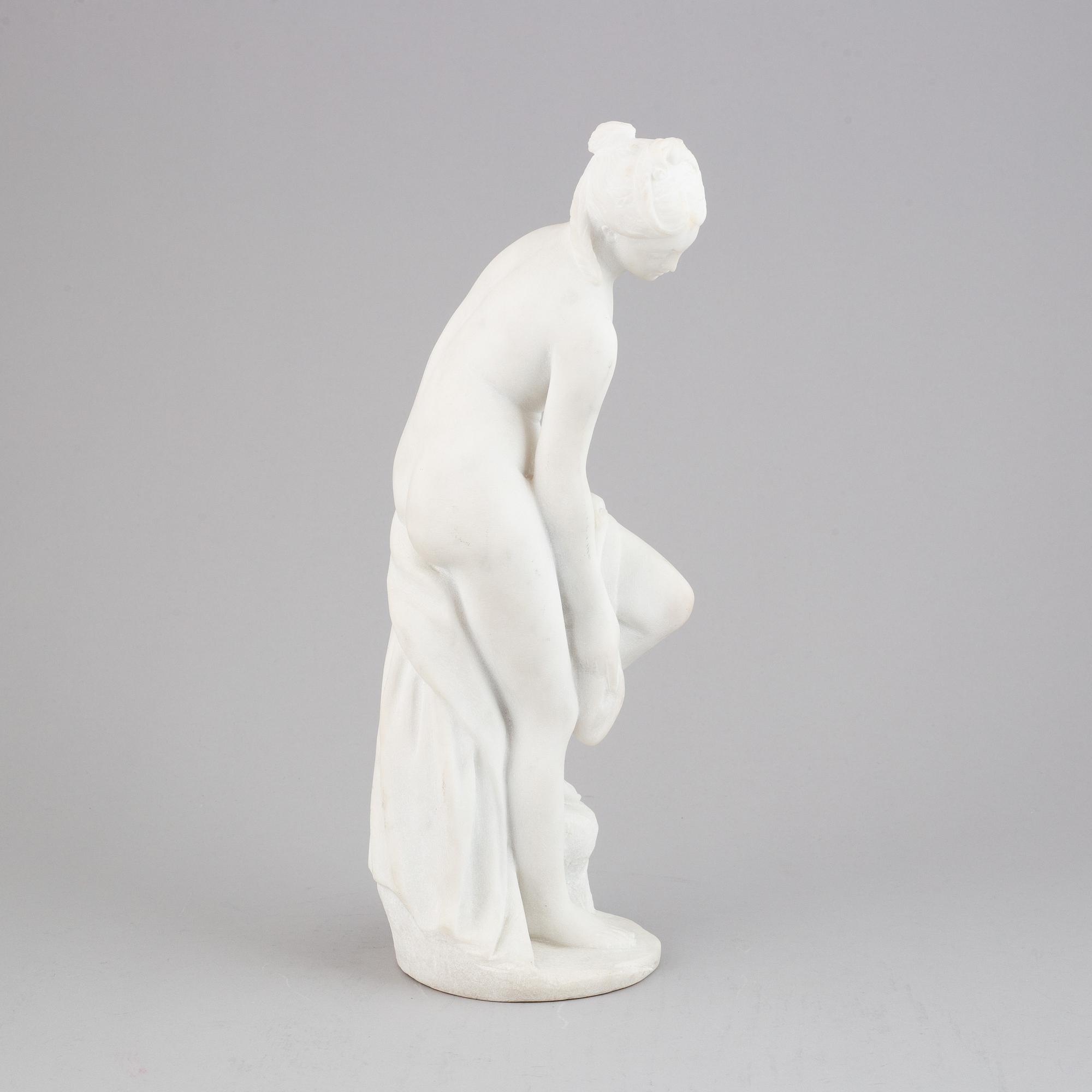 Christophe Gabriel Allegrain, after. Sculpture. Marble, height 38 cm.