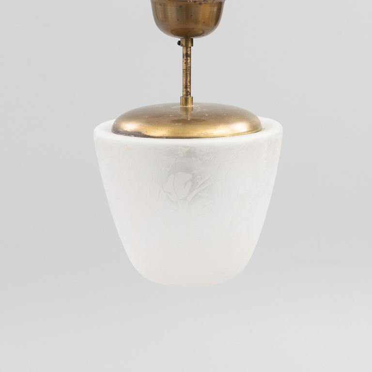 Edvard Hagman AB, a ceiling lamp, model "3133 D", 1940s.