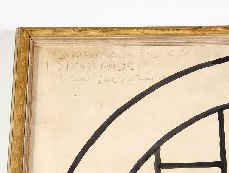 OKÄND KONSTNÄR, akvarell. 1900-talets första hälft.