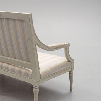 A 20th century Gustavian style sofa.