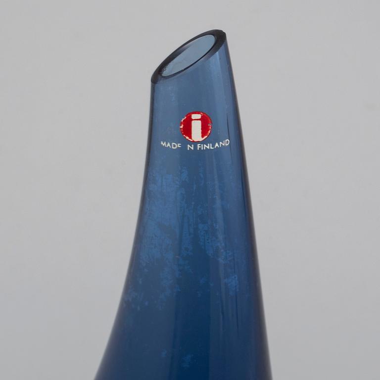 A glass vase by Tapio Wirkkala, model 3259, Iittala, Finland, second half of the 20th century.