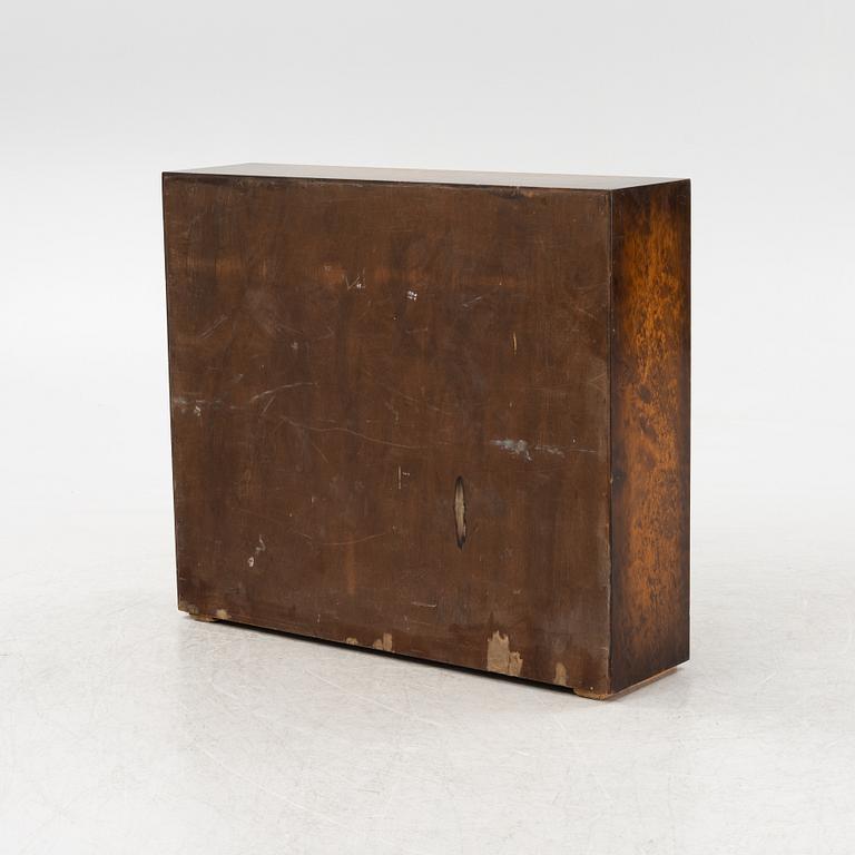 Nordiska Kompaniet, a stained birch bookcase, 1930's.