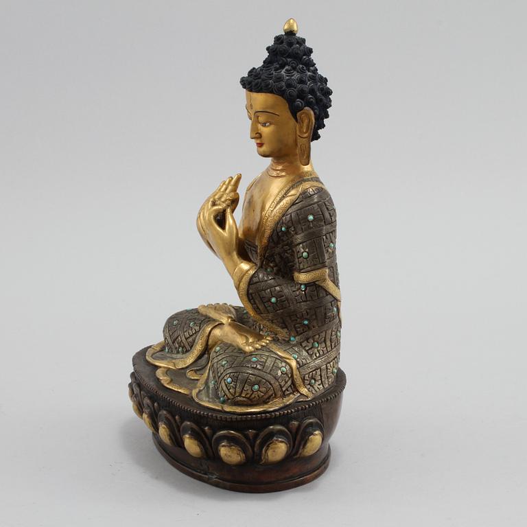 BUDDAH, metall, orientalisk,modern tillverkning.