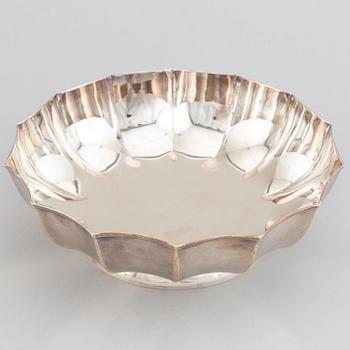A 20th century silver bowl, swedish import mark.